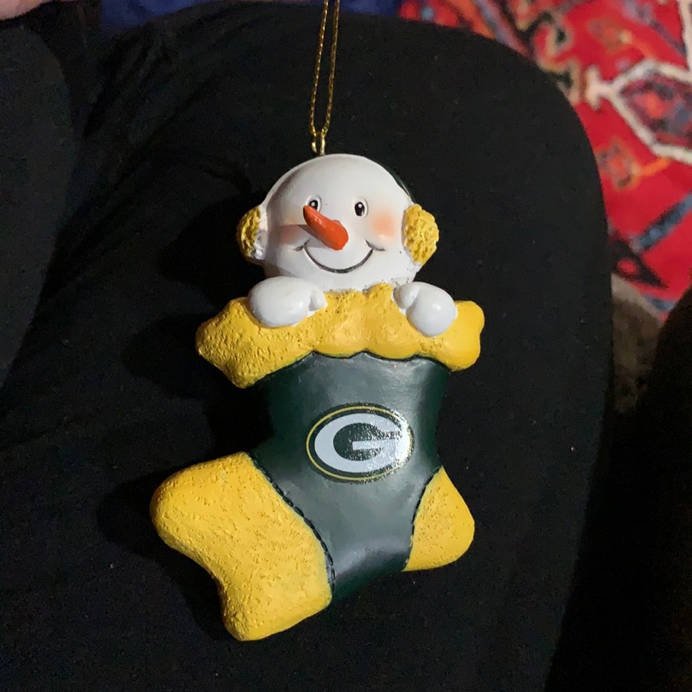 NWOT Green Bay Packers Christmas ornament